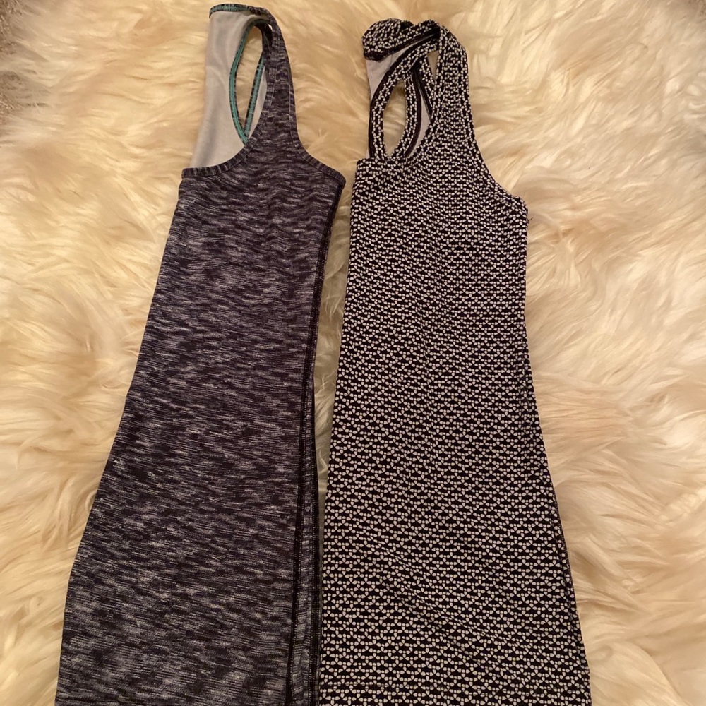2 lulu lemon active tops size 2